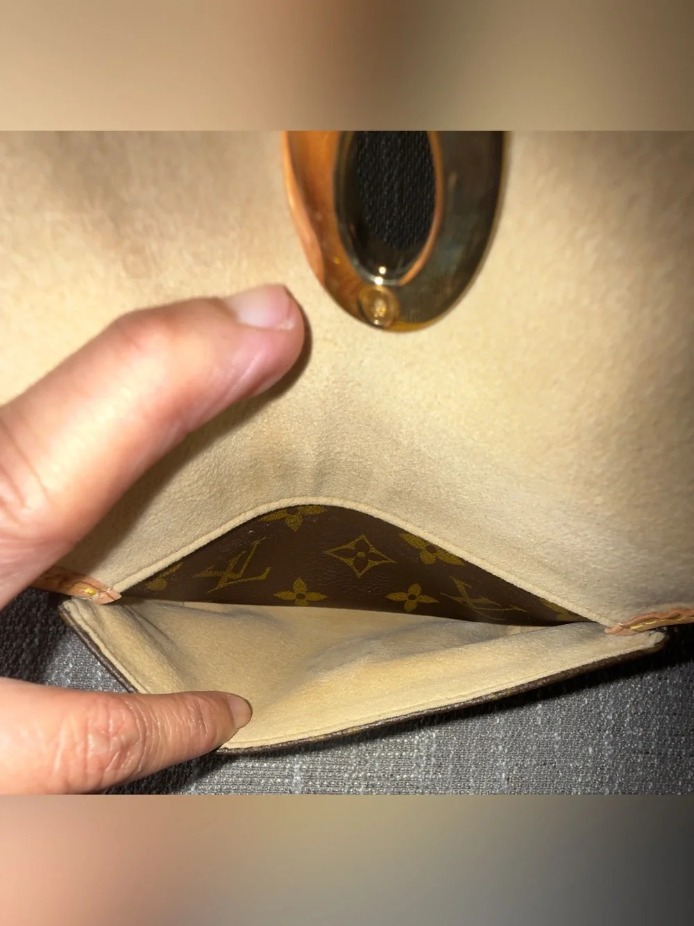 Louis Vuitton  Monogram Pochette tikal